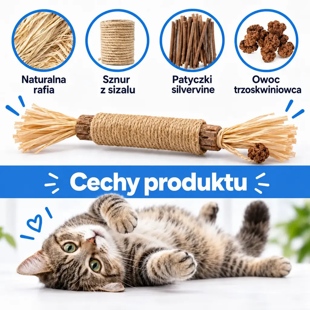 Vidatabi – Naturalne Patyczki Dentystyczne dla Kotów